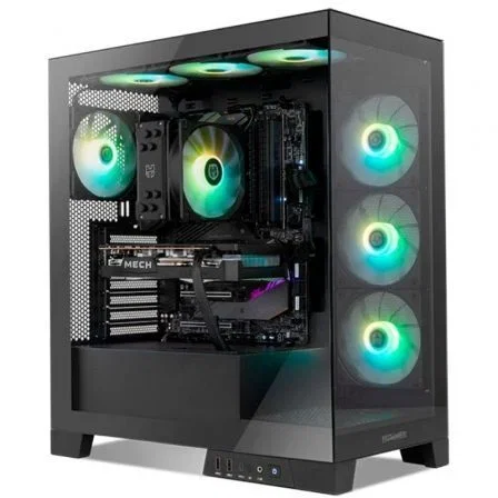 Nox Hummer Glock Caja Gaming Semitorre Negra Nox Hummer Glock Caja Gaming Semitorre Negra